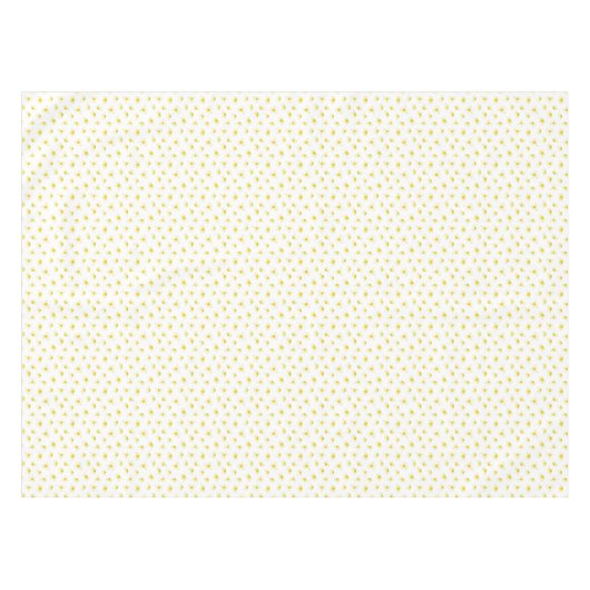 Yellow Daffodils Spring Modern. Tischdecke (Vorderseite (Horizontal))