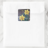 Yellow Daffodils Stickers (Tasche)