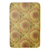 Yellow Dahlia Badematte (Vorderseite Vertikal)