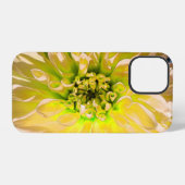 Yellow Dahlia Blume iPhone Hülle (Rückseite (Horizontal))