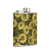 Yellow Dahlia Garden Flachmann (Rechts)