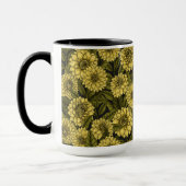 Yellow Dahlia Garden Tasse (Links)