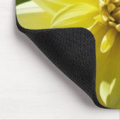Yellow Dahlia Mousepad (Ecke)