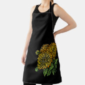 Yellow Dahlias Floral Schürze (InSitu)