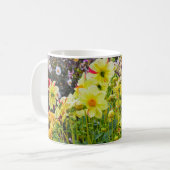 Yellow dahlias Garden Kaffeetasse (Vorderseite Links)