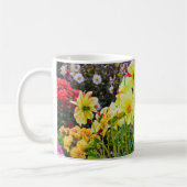 Yellow dahlias Garden Kaffeetasse (Links)