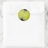 Yellow Dahlias Runder Aufkleber (Tasche)