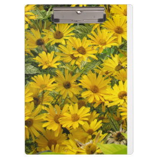 Yellow Daisies Clipboard Klemmbrett