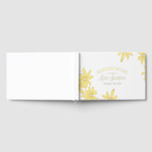 Yellow Daisies Feier zum Gedenken an das Leben Gästebuch (Voll)