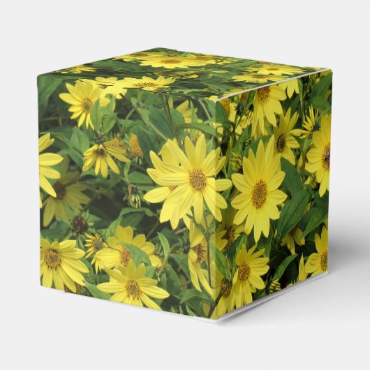 Yellow Daisies Geschenkschachtel (Rückseite)