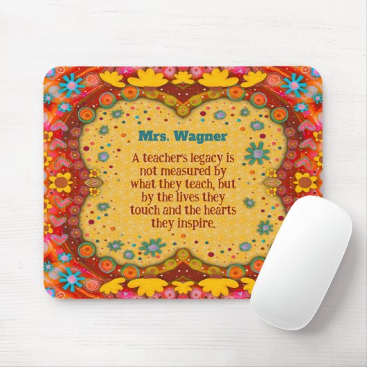 Yellow Daisies Inspiration Lehrer Mousepad (Mit Mouse)