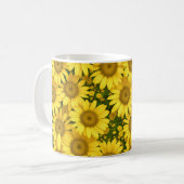 Yellow Daisies Kaffeetasse (Vorderseite Links)