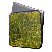 Yellow Daisies Laptopschutzhülle (Vorderseite Links)