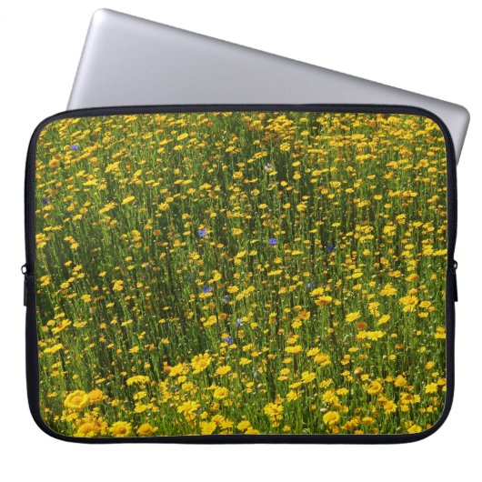 Yellow Daisies Laptopschutzhülle (Vorderseite)