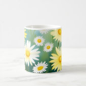 Yellow Daisies Meadow Watercolor Kaffeetasse (Mittel)