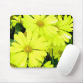 Yellow Daisies Mousepad (Mit Mouse)