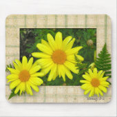 Yellow Daisies Mousepad (Vorne)