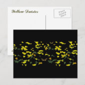 Yellow Daisies Postkarte (Vorne/Hinten)