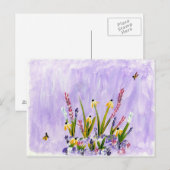 Yellow Daisies Postkarte (Vorne/Hinten)