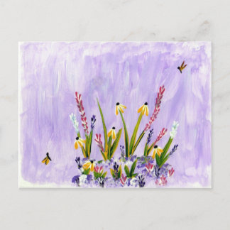 Yellow Daisies Postkarte