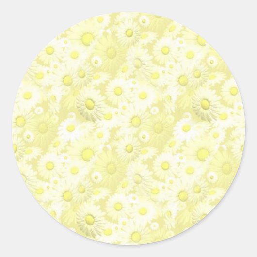Yellow Daisies Stickers (Vorderseite)