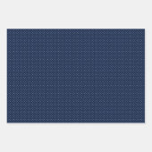 Yellow Daisies with Navy Wrapping Paper Sheets Geschenkpapier Set (Vorderseite 3)
