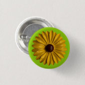 Yellow Daisy Blume - Bouquet Spring Summer Garden Button (Vorne & Hinten)