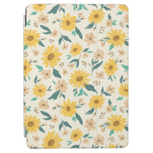 Yellow Daisy Blume Pattern iPad Air Hülle