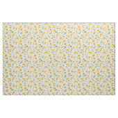 Yellow Daisy Blume Pattern Stoff (Fat Quarter (45,7 x 55,9 cm))