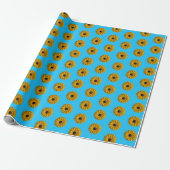 Yellow Daisy Blume Spring Summer Garden Geburtstag Geschenkpapier (Ungerollt)