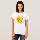 Yellow Daisy Blume T-Shirt (Vorne ganz)