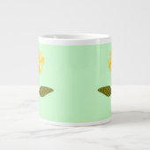 Yellow Daisy Blume Tasse (Vorderseite)