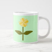 Yellow Daisy Blume Tasse (Rechts)