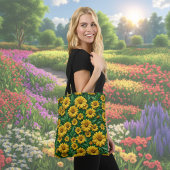 Yellow Daisy Blume Tote Bag Tasche