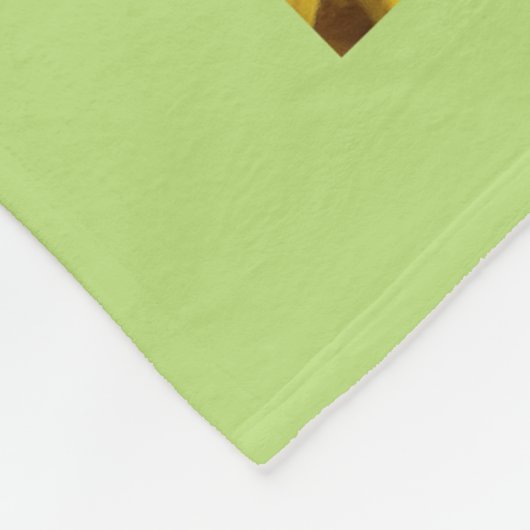 Yellow Daisy Fleece Blanket (Ecke)