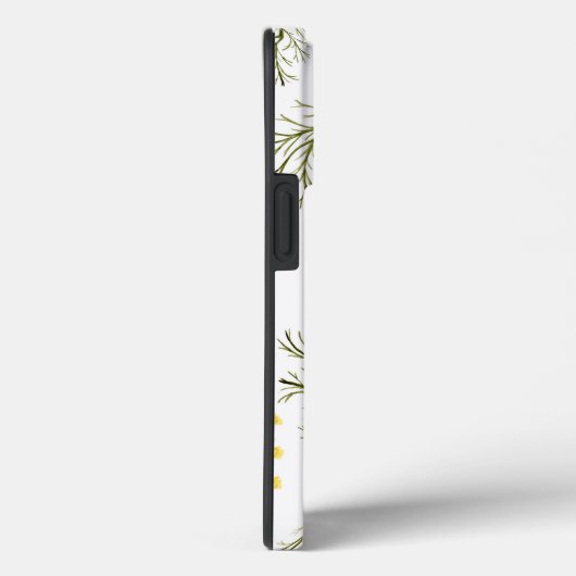 Yellow Daisy floral Case-Mate iPhone Case (Rückseite / Rechts)