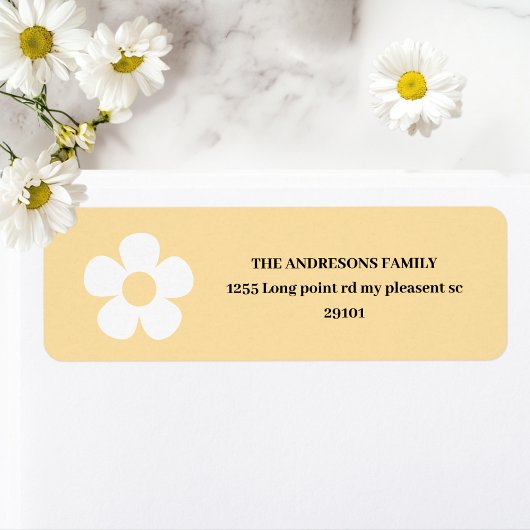 Yellow Daisy Happy Birthday | Party