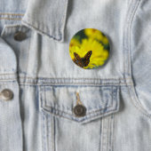 Yellow Daisy Helenium Abzeichen Button (Beispiel)