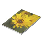 Yellow Daisy Helenium Notizblock (Rotiert)