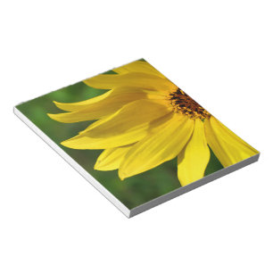 Yellow Daisy Helenium Notizblock