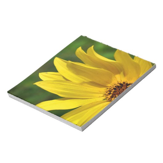 Yellow Daisy Helenium Notizblock (Rotiert)