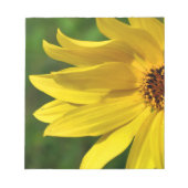 Yellow Daisy Helenium Notizblock (Vorderseite)
