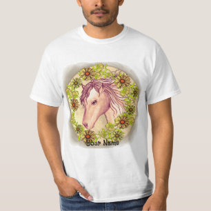 Yellow Daisy Horse T - Shirt