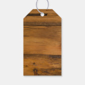 Yellow Daisy Horseshoe Western Gastgeschenk Hochze Geschenkanhänger (Rückseite)