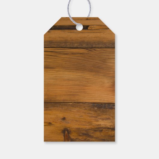 Yellow Daisy Horseshoe Western Gastgeschenk Hochze Geschenkanhänger (Rückseite)