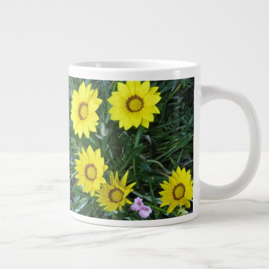 Yellow Daisy Jumbo-Tasse (Rechts)