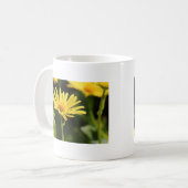 Yellow Daisy Kaffeetasse (Vorderseite Links)