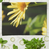 Yellow Daisy Küchentuch (Gefaltet)