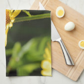 Yellow Daisy Küchentuch (Viertel Falte)