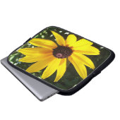 Yellow Daisy Laptopschutzhülle (Vorne Knopf)